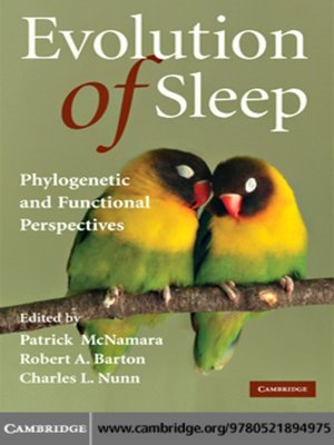 cover image of Evolution of Sleep